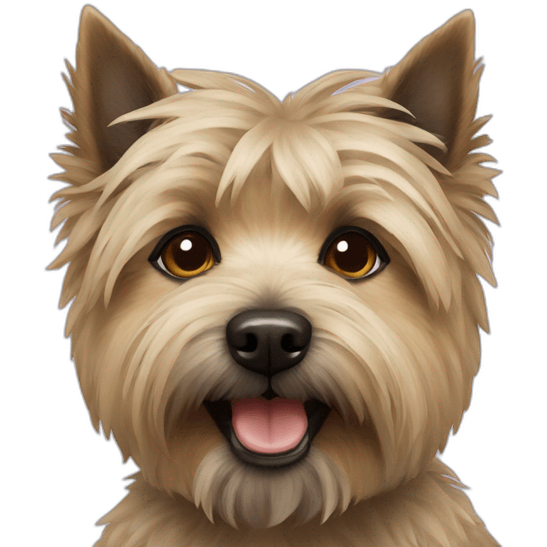 Cairn terrier dog  emoji