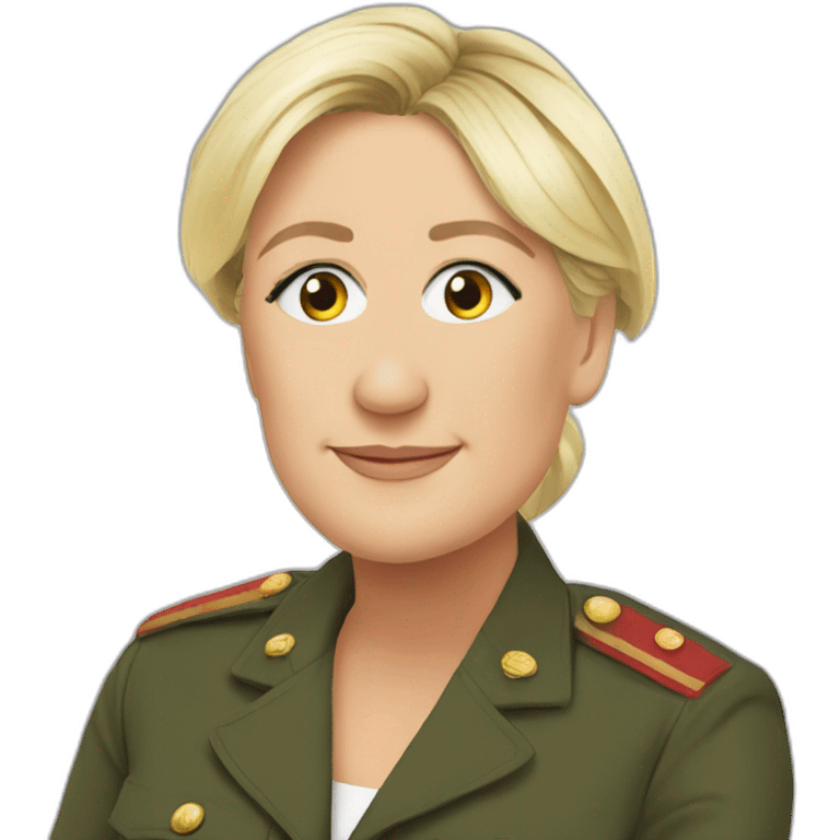 Marine le Pen africaine emoji