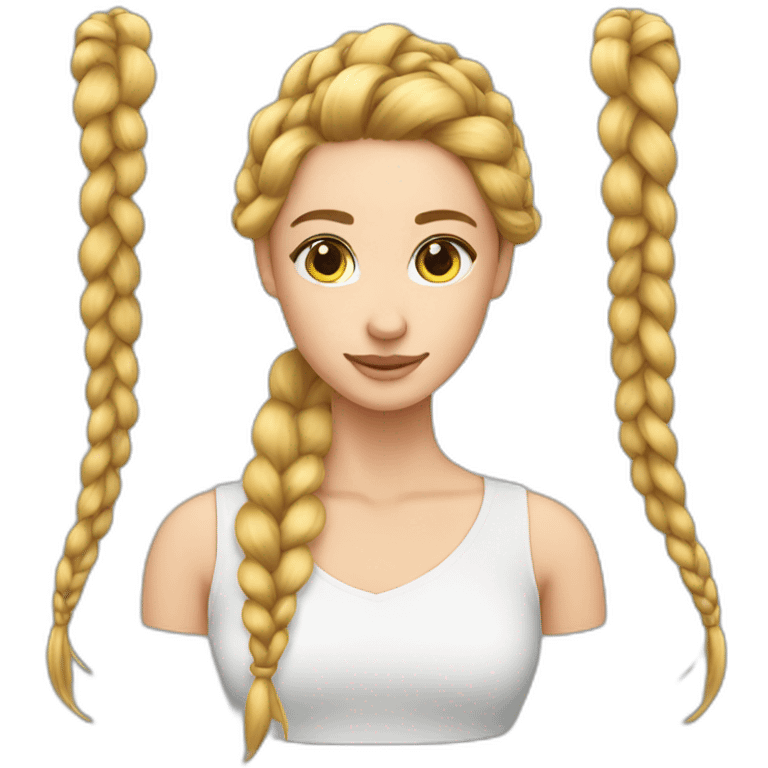 braid-hair emoji