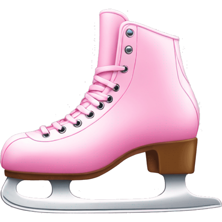 pink ice skates  emoji