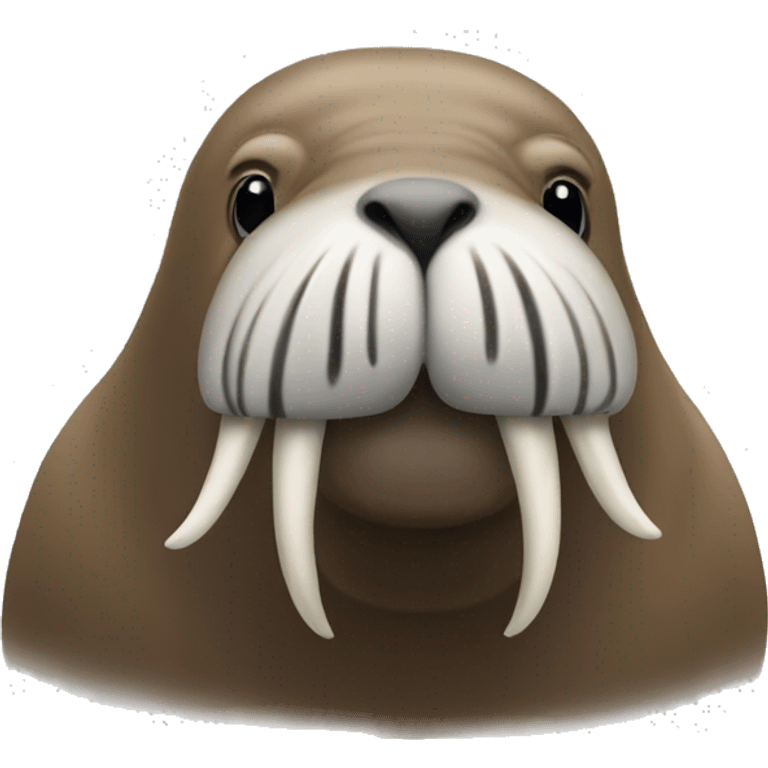 Cocky walrus emoji