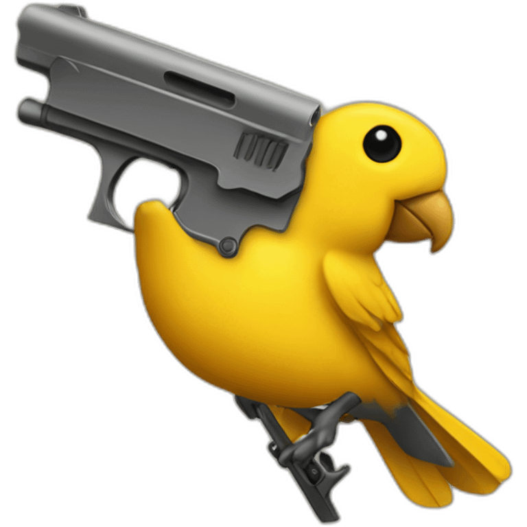 canarinho-pistola emoji