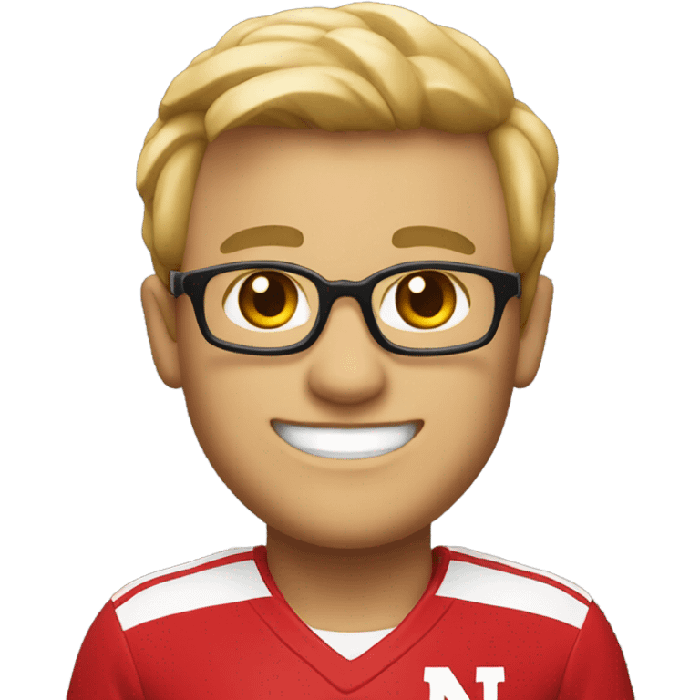 Nebraska with a smile emoji