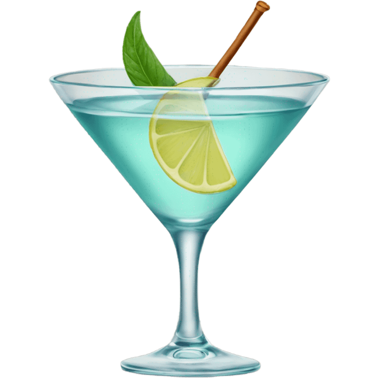 Cup of gin martini emoji