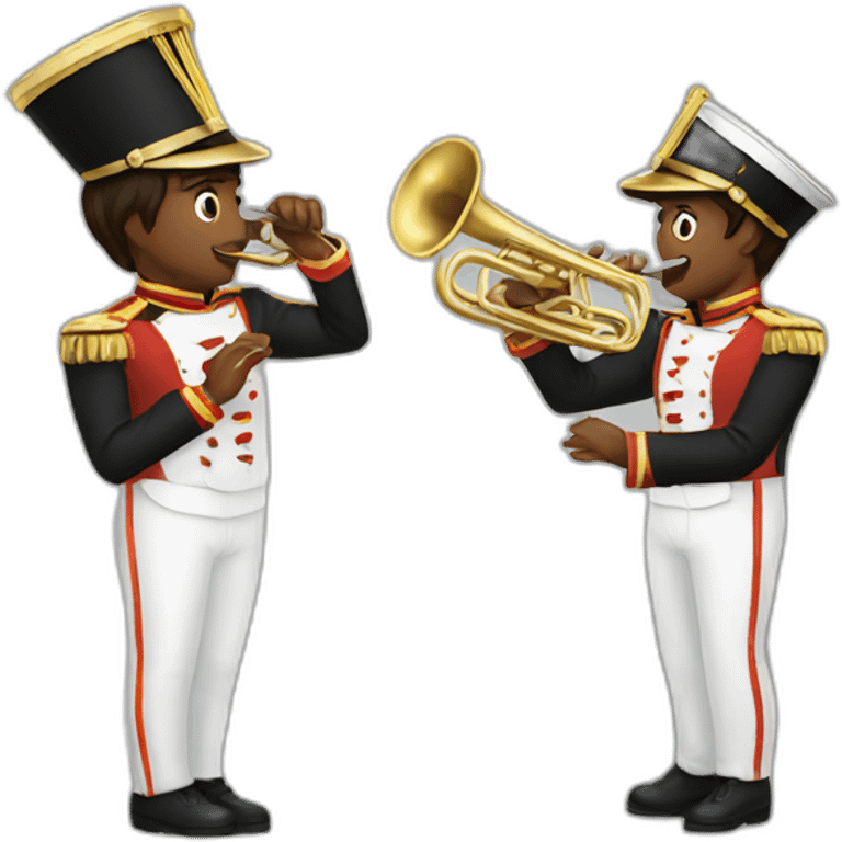 marching band emoji