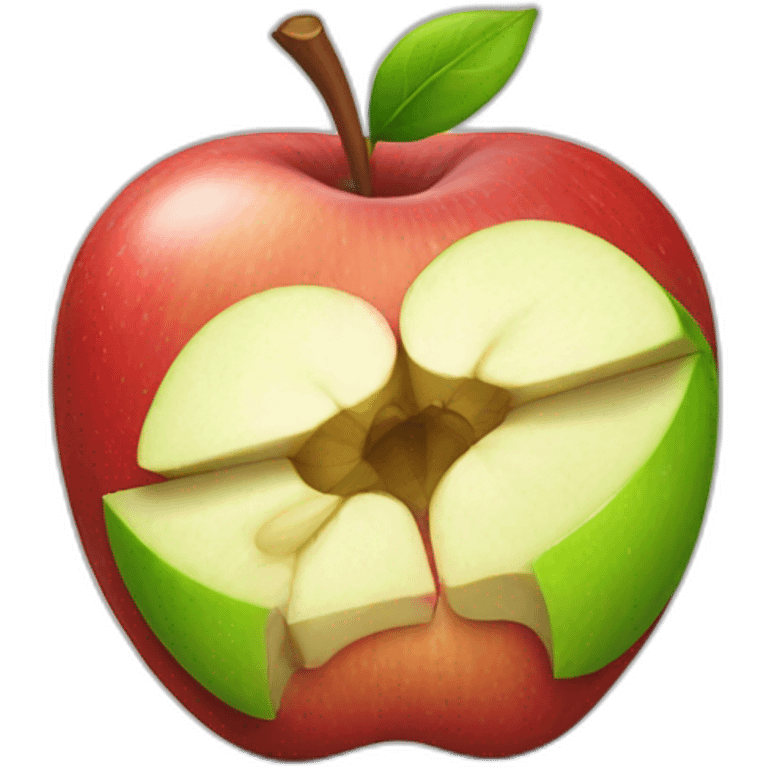 Apple logo emoji