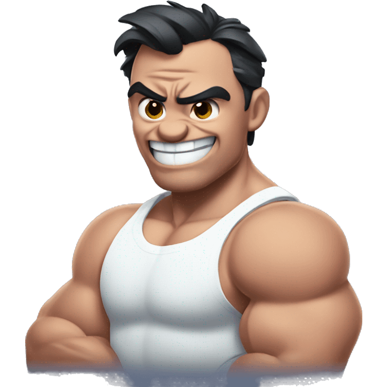 Muscle Disney Stitch emoji