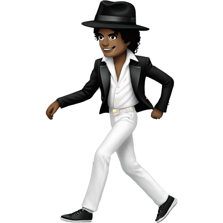 Michael jackson moonwalking emoji