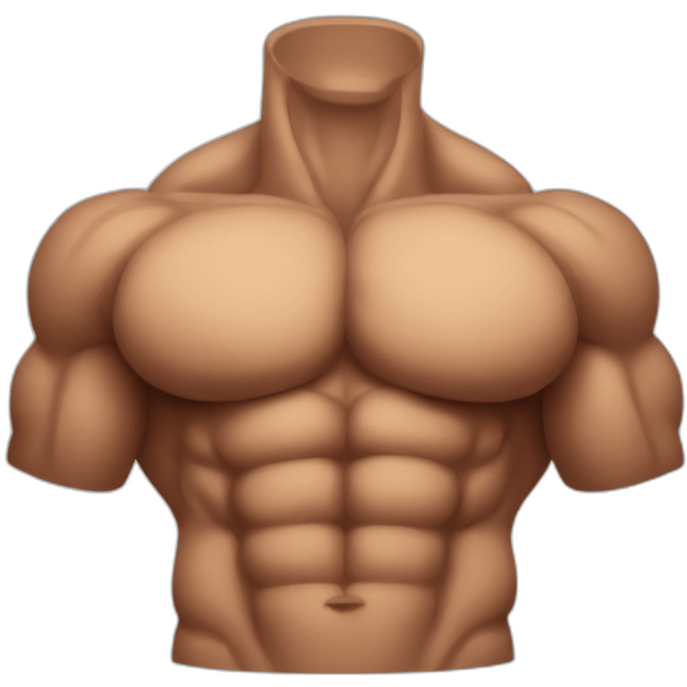 big chest muscles emoji