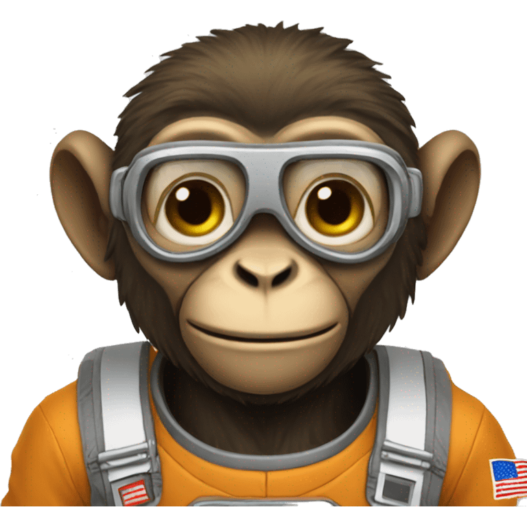 Space monkey emoji