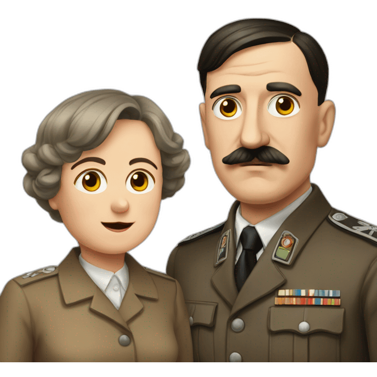 Hitler et sa mère emoji