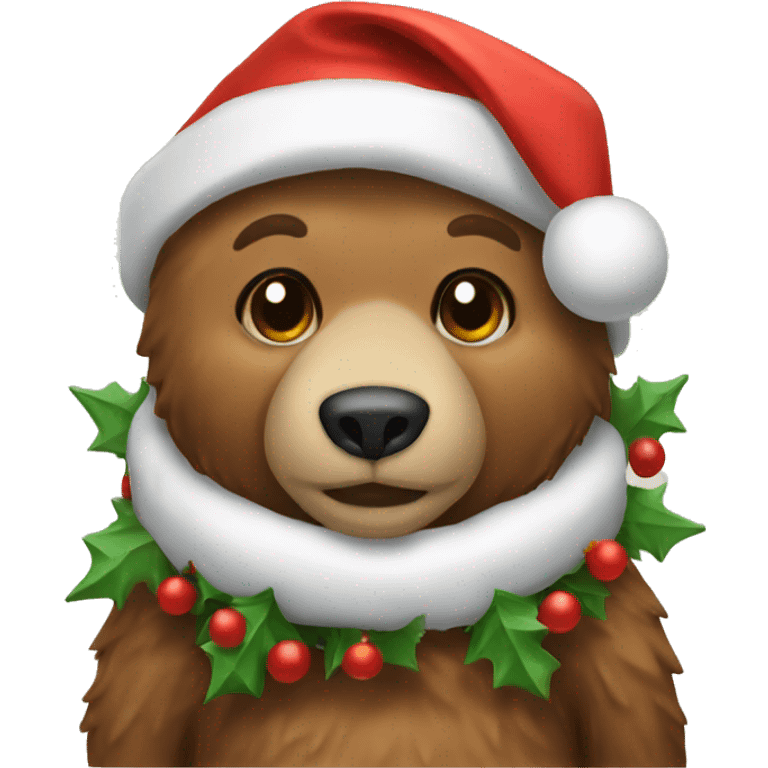 Christmas Bear  emoji