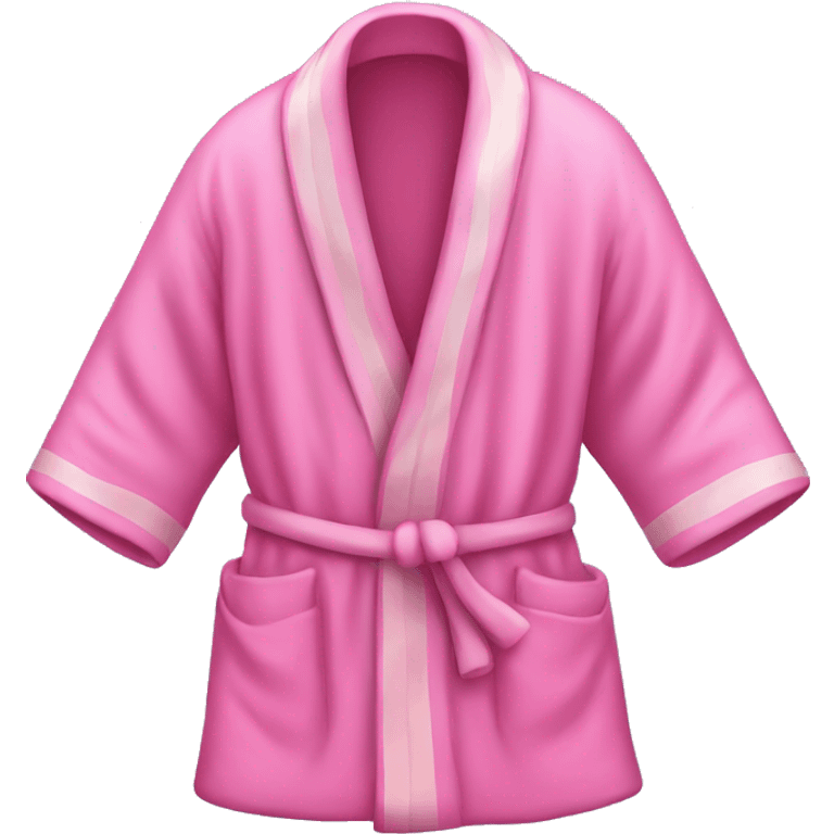 Pink robe emoji