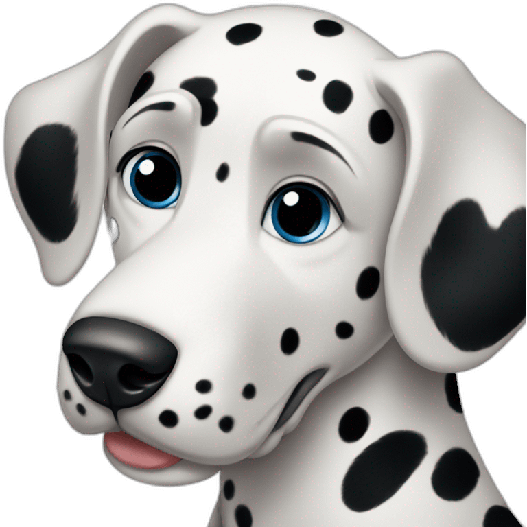 Dalmatian Disney emoji