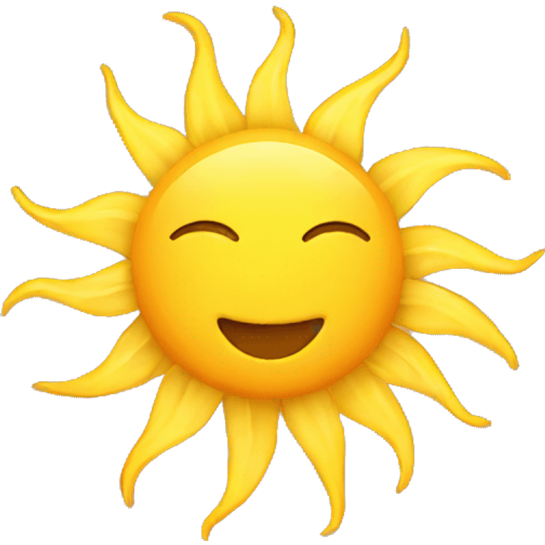 Sun emoji