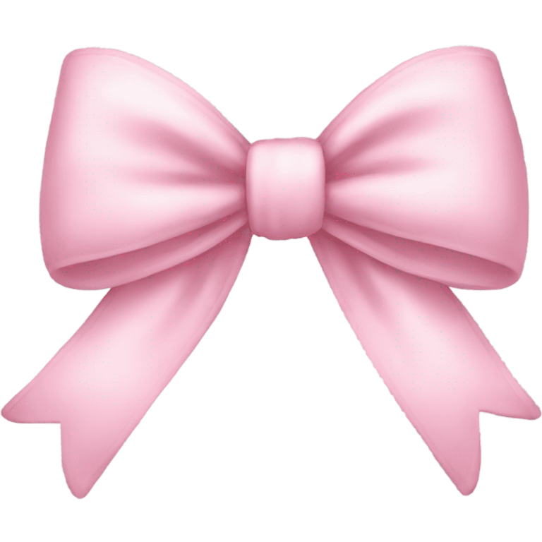 Light pink bow pajama emojis emoji