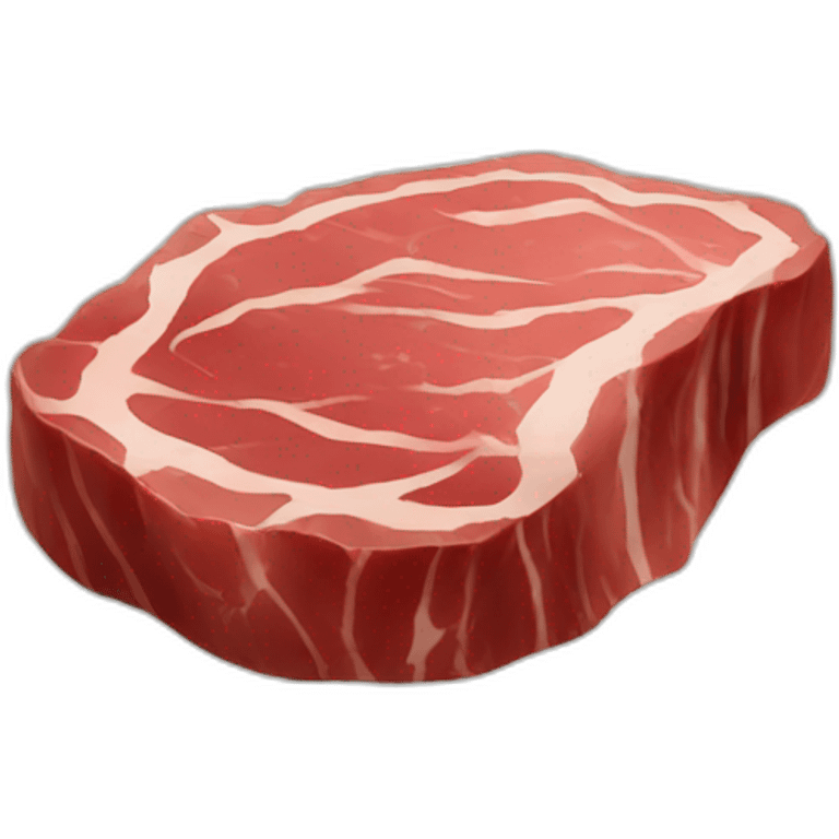 Meat steak emoji