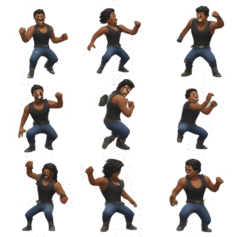 Baile fortnite emoji