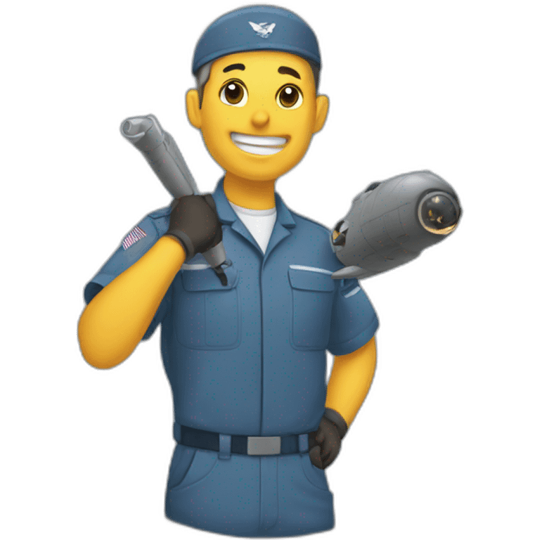 Maintenance of air force emoji