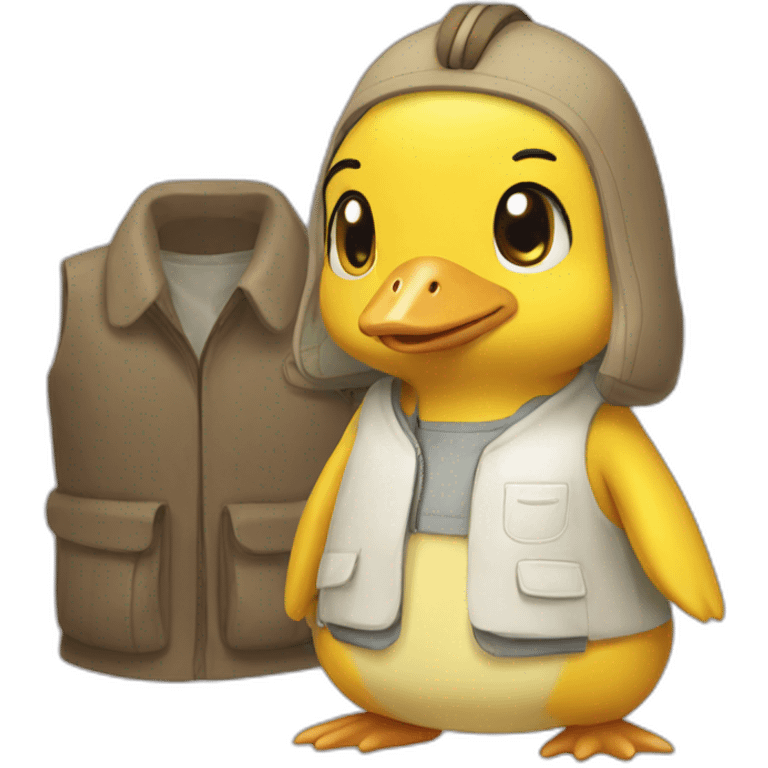 Psyduck therapist outfit emoji