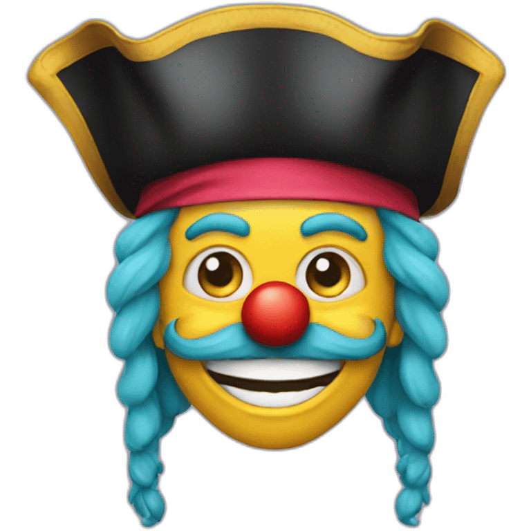 clown pirate emoji