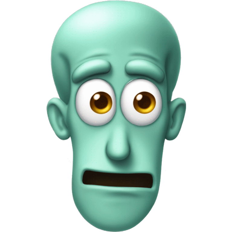 Squidward  emoji