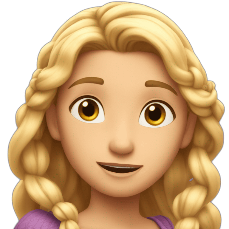 raiponce emoji