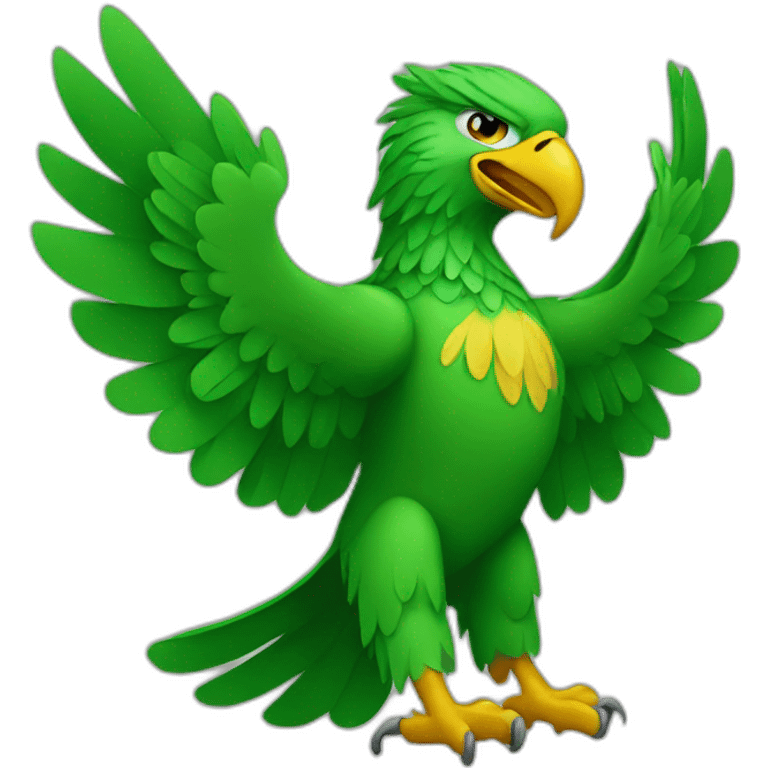 Green eagle emoji