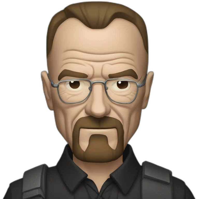 Walter white as batman emoji