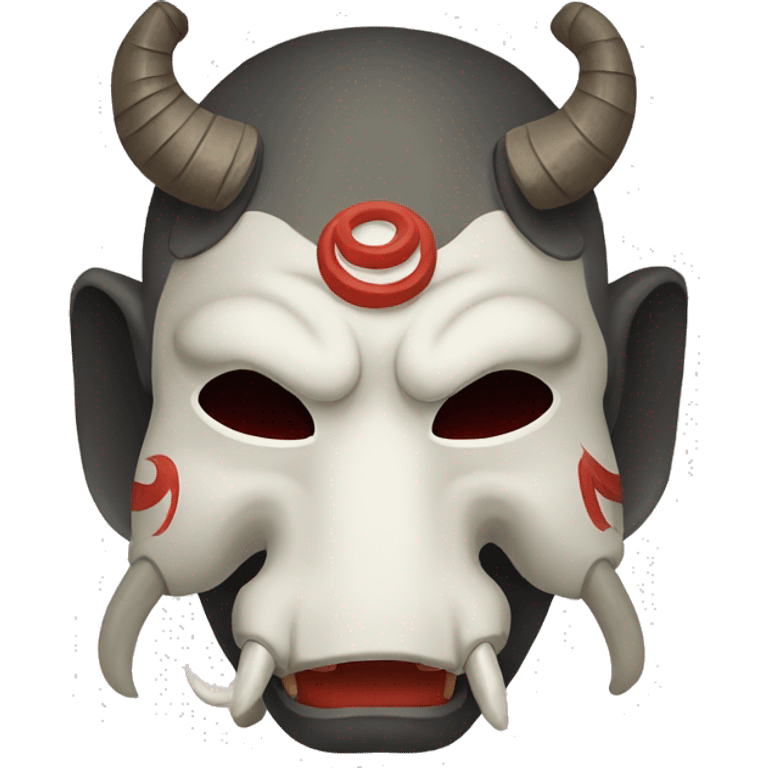 oni japanese mask elephant emoji