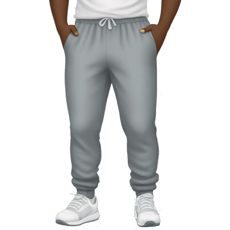 grey sweatpants emoji