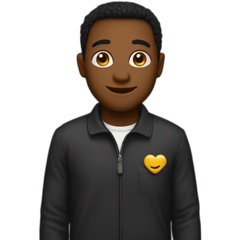 Black Gift emoji