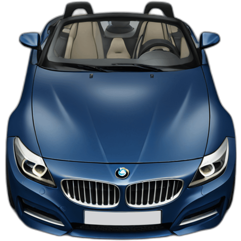 Coche BMW z4 azul oscuro emoji