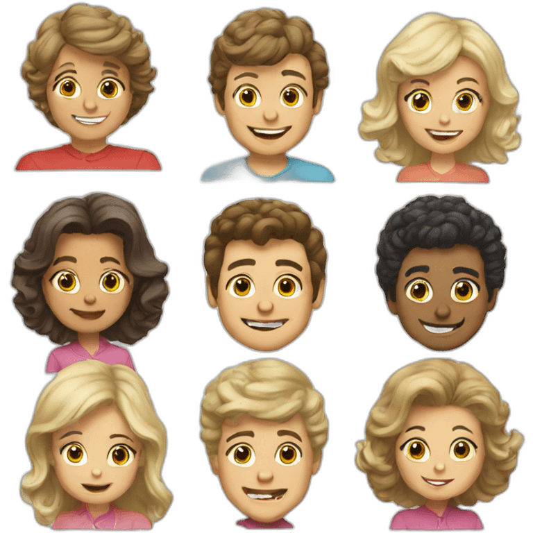 brady bunch emoji