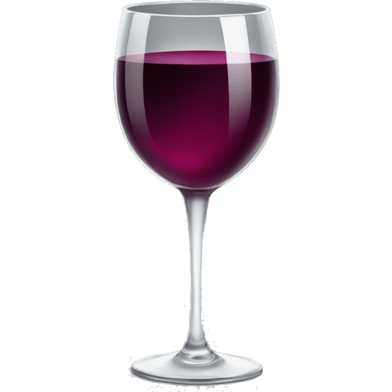 Wine glass emoji