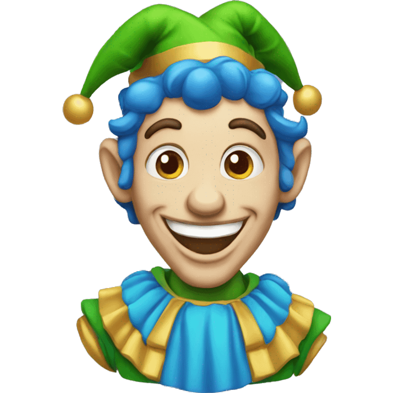 jester cartoon emoji