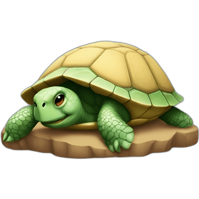 Turtle sleeping  emoji