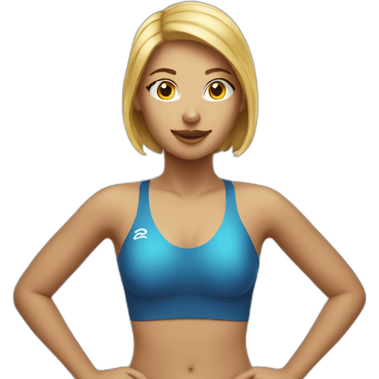 swimming breast stroke lady emoji