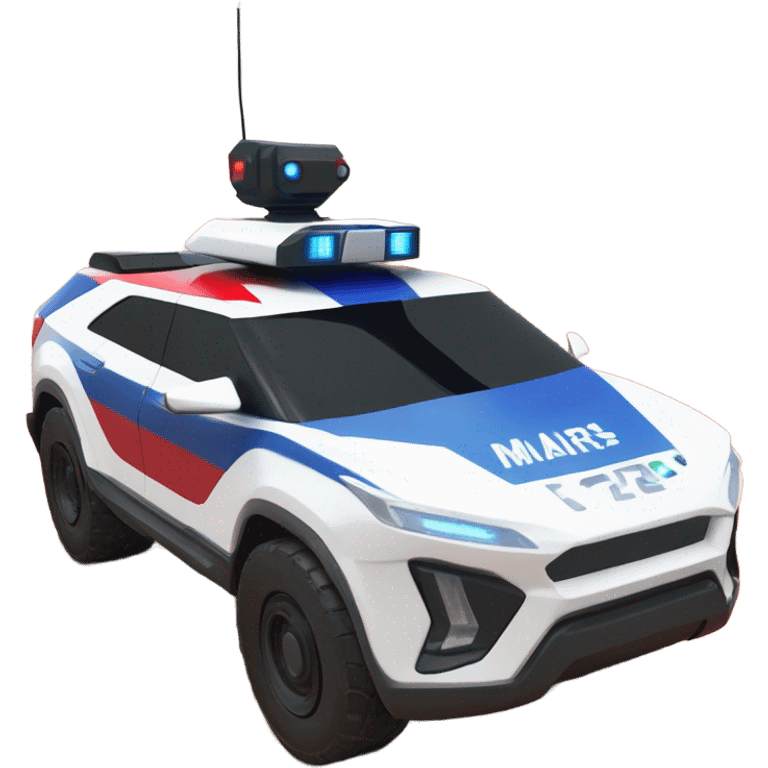 mars police car emoji