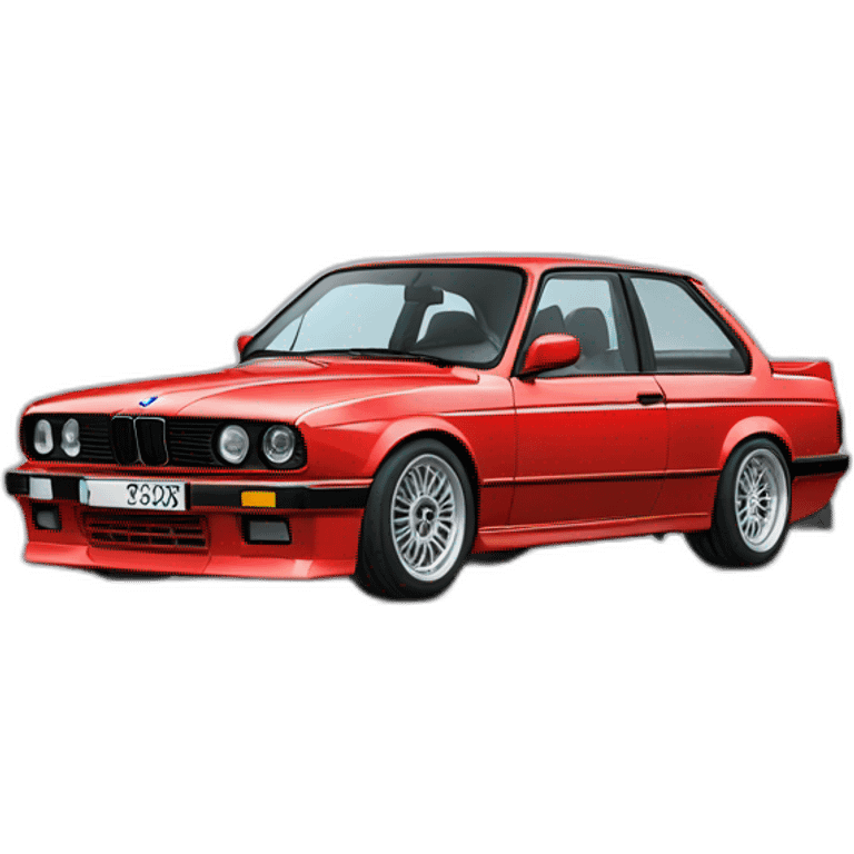 bmw E30 drifting emoji