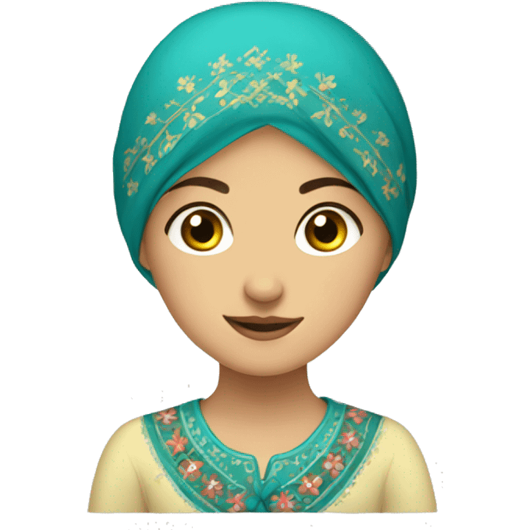 Tatar girl emoji