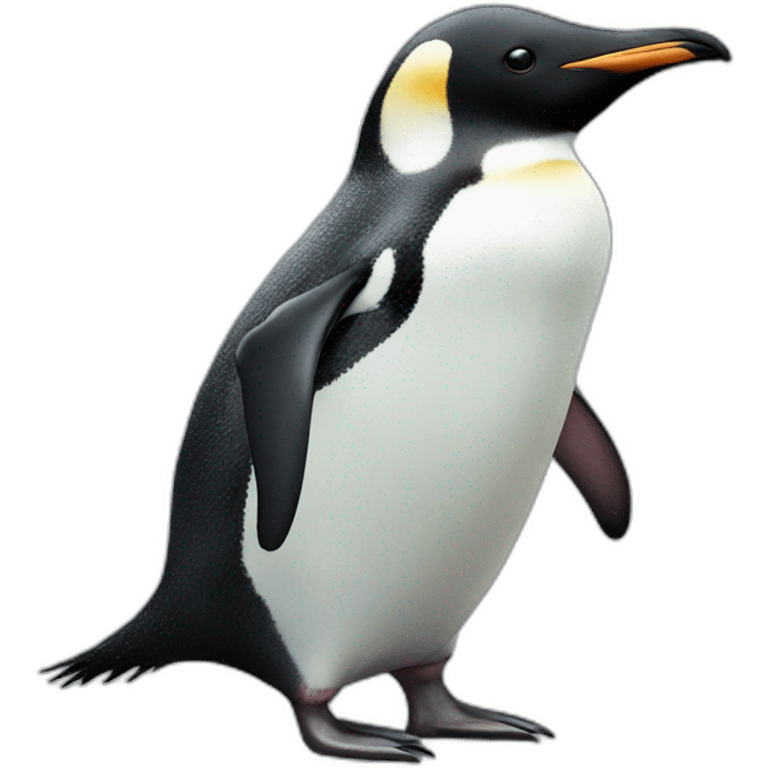 penguin with skull emoji