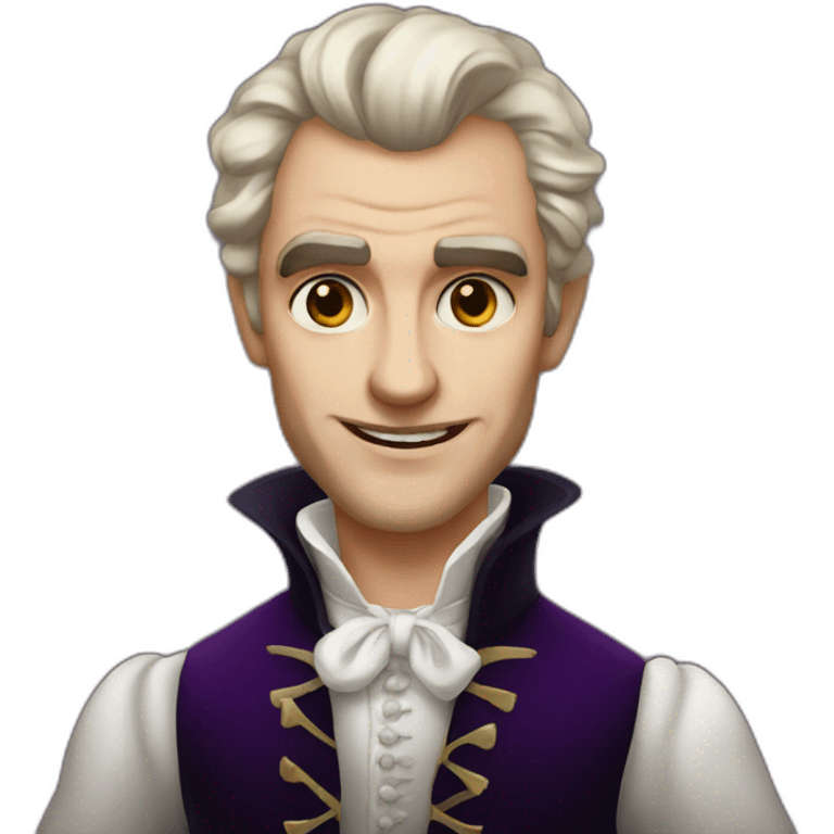 Aristocrat vampire emoji