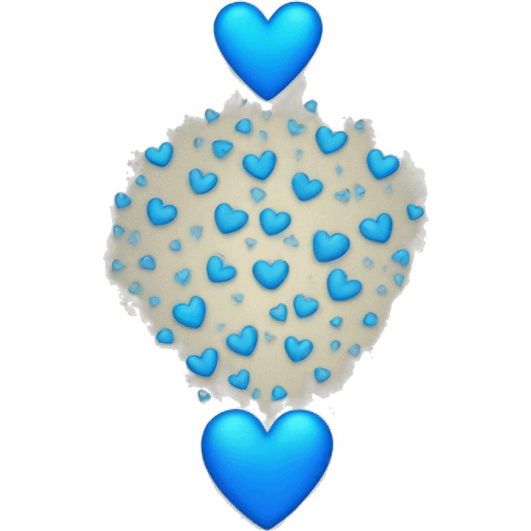 blue heart emoji