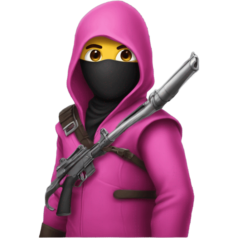 Pink assassin emoji