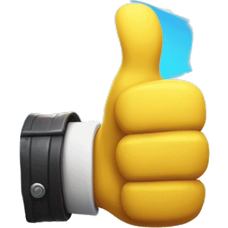 Fortnite peely thumbs up emoji