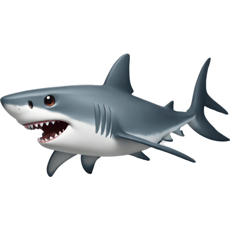 Shark with four legs emoji