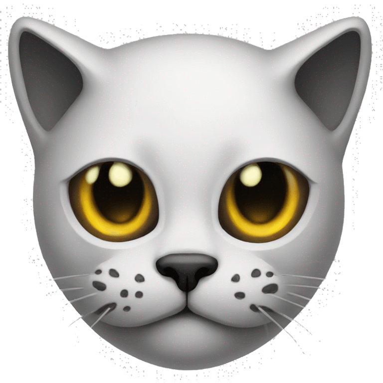 Skull cat emoji