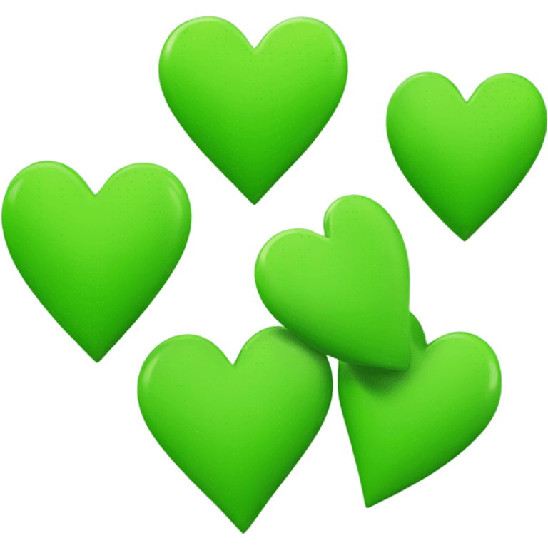 Green heart emoji