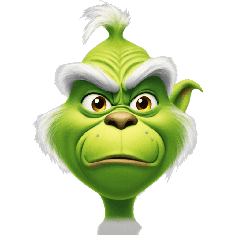 The grinch emoji